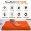 imageactivelife  KONEX Mat Anti Fatigue Floor Mat Kitchen Mat Standing Desk Mat Kitchen Mats for Floor Waterproof and NonSlip Relieve Joint Pain 23 x 19 Orange