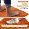 imageactivelife  KONEX Mat Anti Fatigue Floor Mat Kitchen Mat Standing Desk Mat Kitchen Mats for Floor Waterproof and NonSlip Relieve Joint Pain 23 x 19 Orange