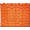 imageactivelife  KONEX Mat Anti Fatigue Floor Mat Kitchen Mat Standing Desk Mat Kitchen Mats for Floor Waterproof and NonSlip Relieve Joint Pain 23 x 19 Orange
