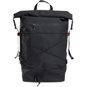 imageSpin Bag Durable Travel Waterproof Backpack for Men and Women Carry On Bag for Sports Work and Travel with Laptop Sleeve Shoe Compartment and Tactical Features 30 Liter GreyBlack