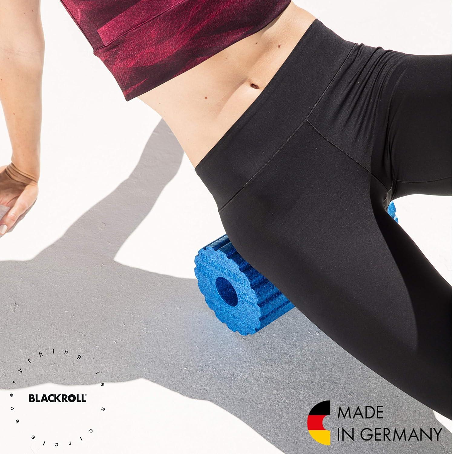 imageBLACKROLL  Groove Pro Foam Roller High Density Foam Roller for Exercise Deep Tissue Massage and Fascia Stimulation Massage Roller for Muscle Recovery Orange