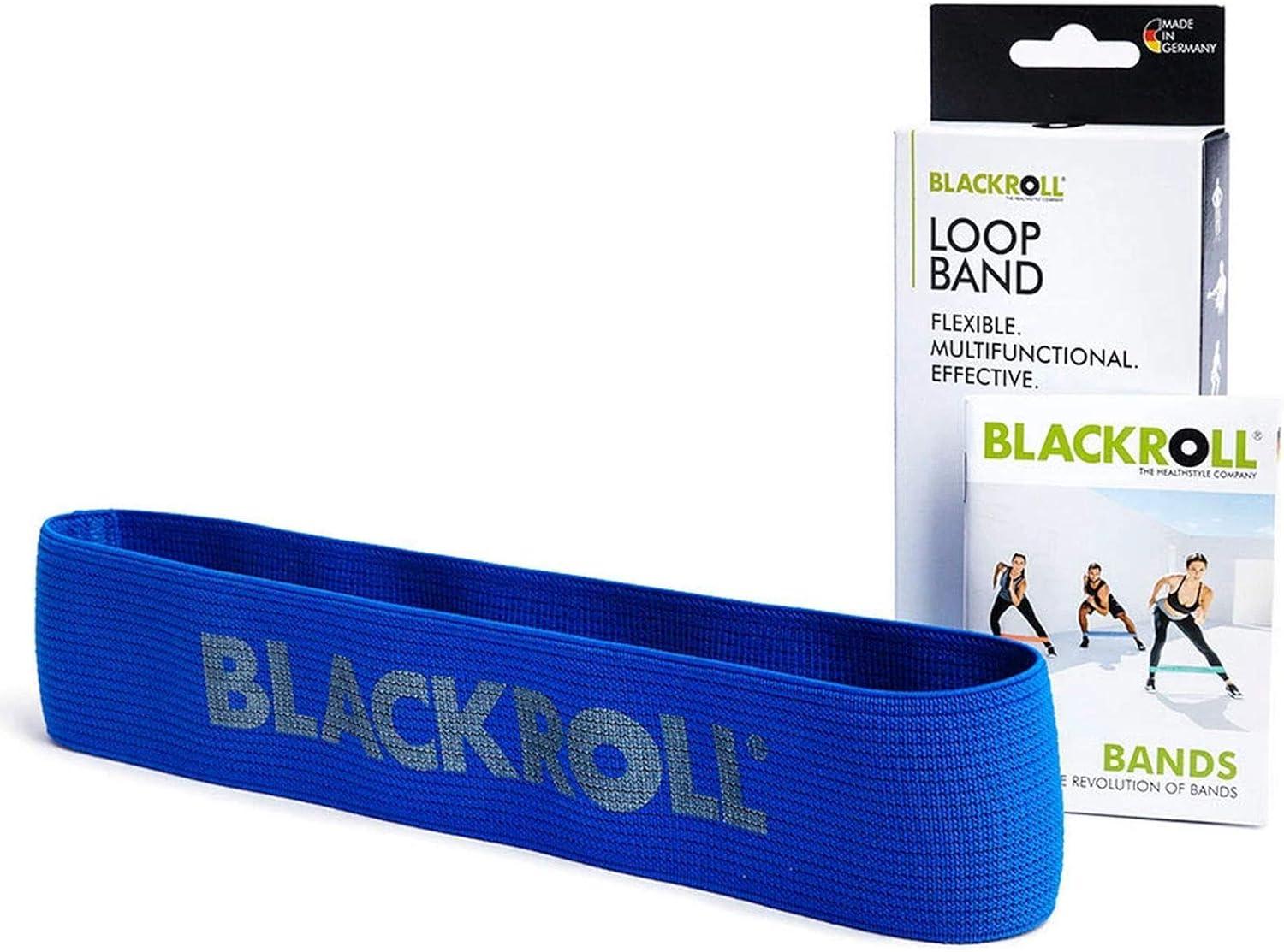 imageBLACKROLL  Loop Band Set Resistance Bands for Yoga Pilates Exercise Bands Set for Working Out Training and The Gym Booty Bands for Hip and Glutes for Men and Women Red