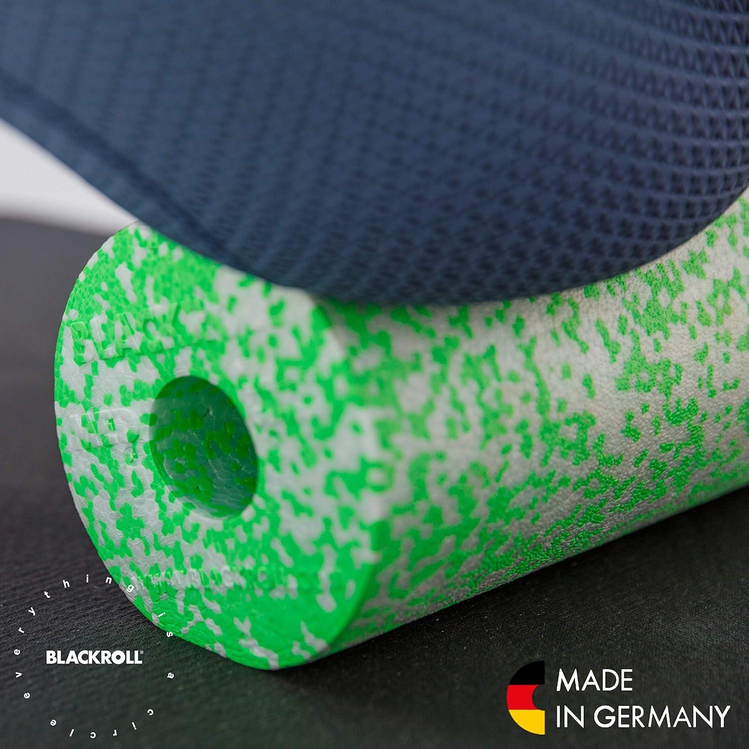 imageBLACKROLL  MED or MED 45 Foam Roller Ideal for Myofascial Trigger Point Release and Back Massage for Yoga Exercise Pilates and Home Gym Workouts and Muscle Recovery WhiteGreenWhiteGreen