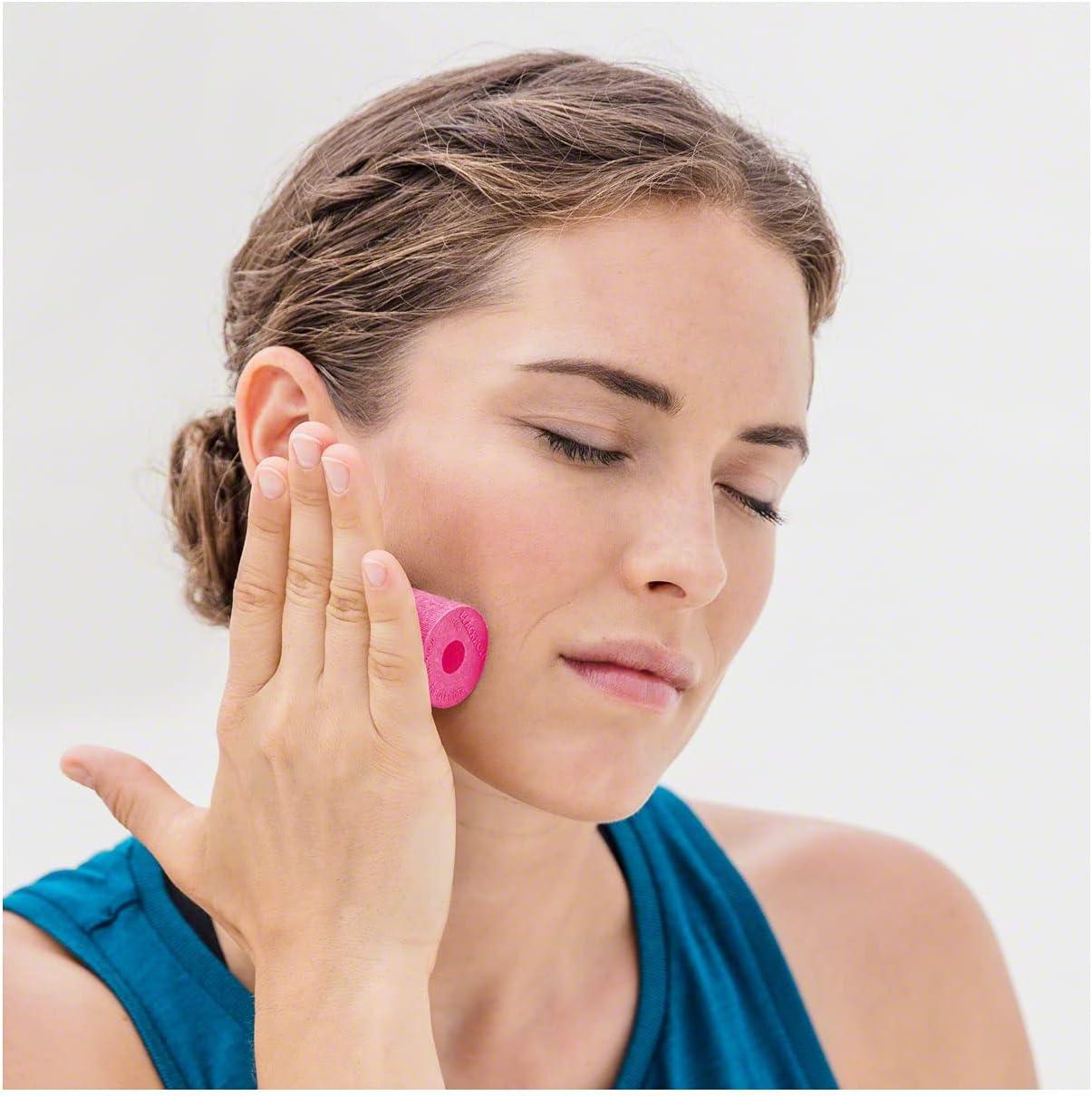 imageBLACKROLL  Micro Foam Roller Small Deep Tissue Massage Tool for Feet Hands and Arms Use for Travel Exercise and Muscle Recovery and Plantar Fasciitis Relief 6cm 23quot x 3cm 12quotPink