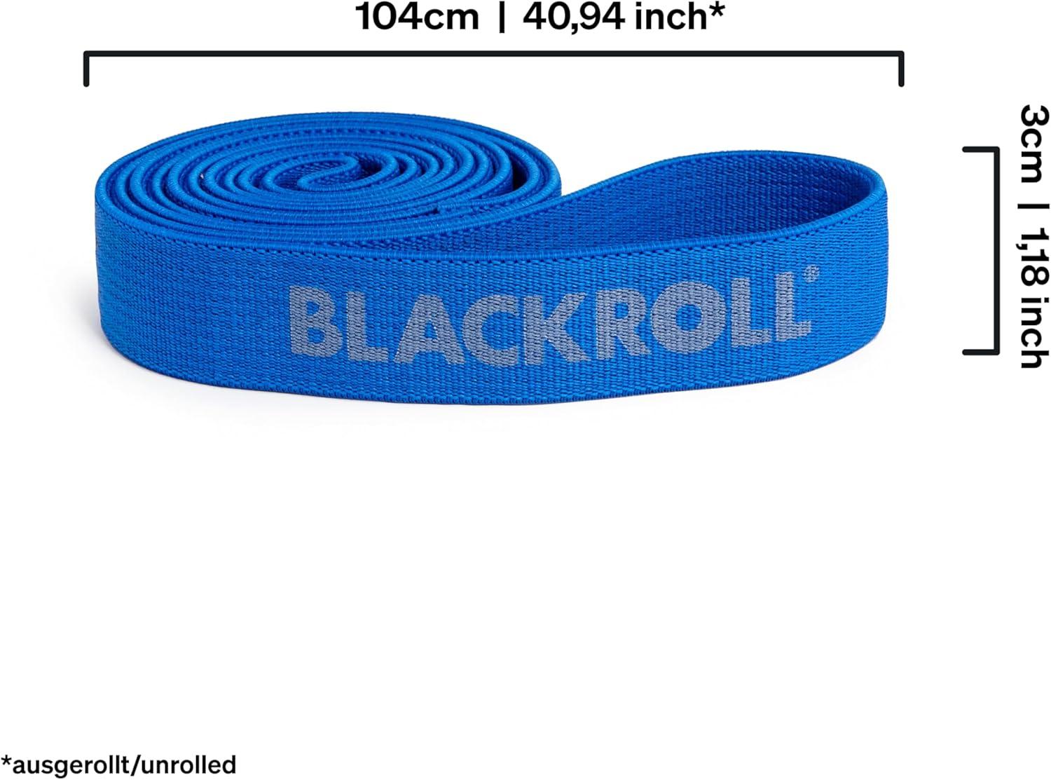 imageBLACKROLL  Super Band Set Long Bands for Working Out Resistance Bands for Legs and Glutes Workout Bands for Stretching and Exercise Booty Bands for Home Gym EquipmentBlue