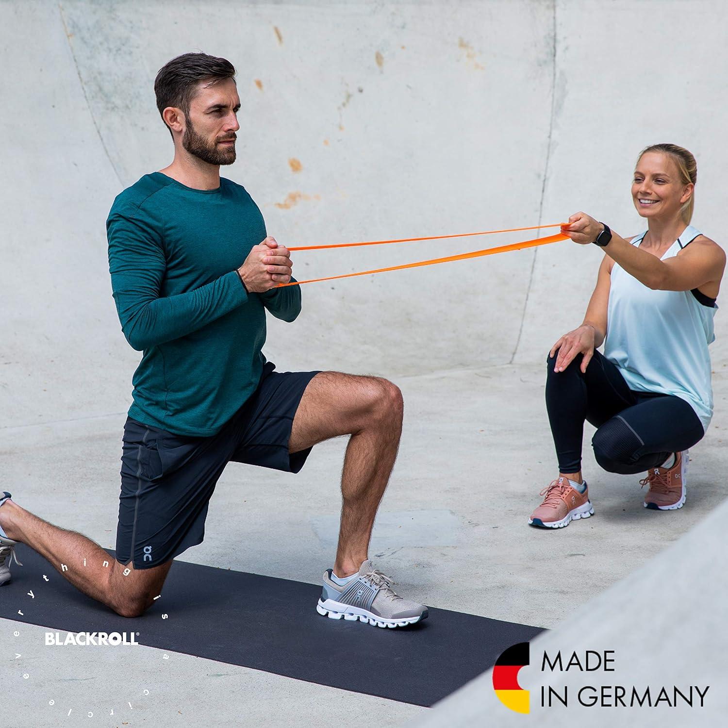 imageBLACKROLL  Super Band Set Long Bands for Working Out Resistance Bands for Legs and Glutes Workout Bands for Stretching and Exercise Booty Bands for Home Gym EquipmentBand Set Orange  Green  Blue