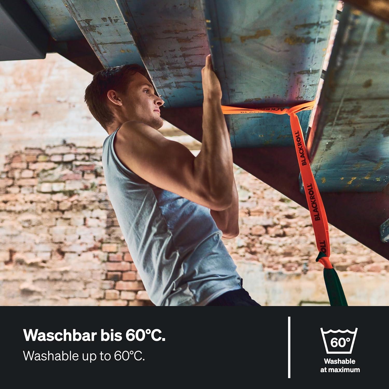 imageBLACKROLL  Super Band Set Long Bands for Working Out Resistance Bands for Legs and Glutes Workout Bands for Stretching and Exercise Booty Bands for Home Gym EquipmentBand Set Orange  Green  Blue