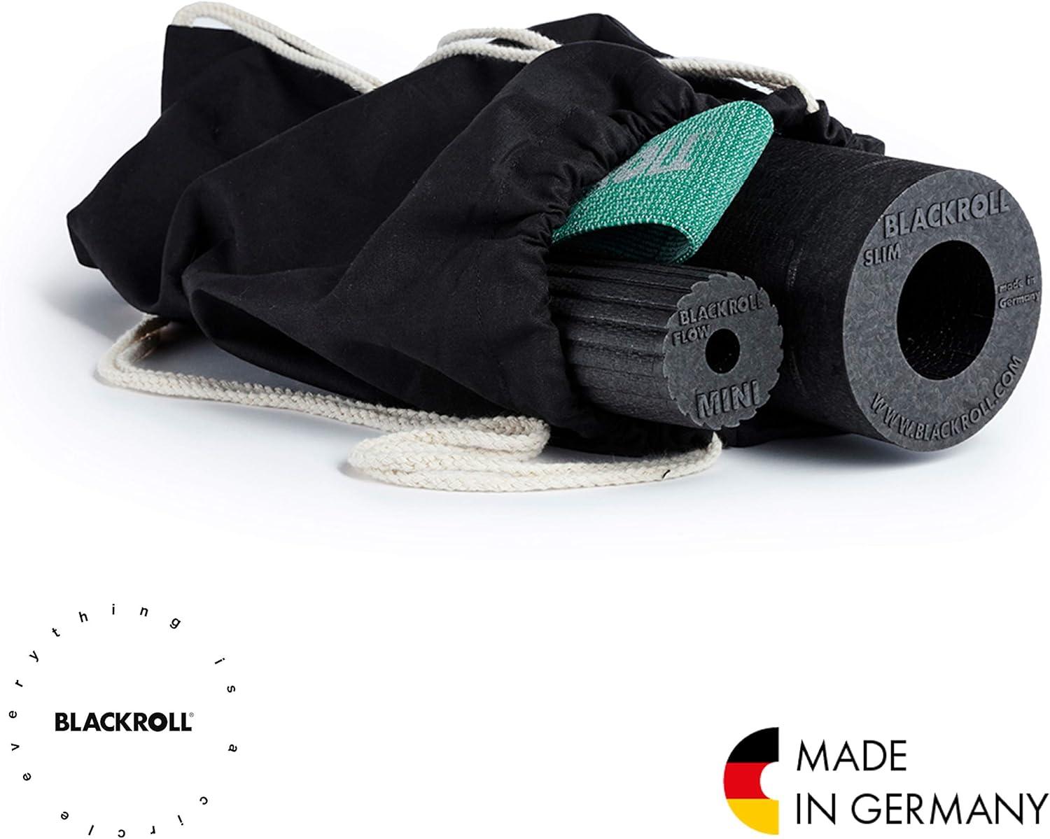 imageBLACKROLL Foam Roller Exercise Kit  Loop Resistance Bands for Body Stability Muscle Roller For Back Physical Therapy Exercises Deep Tissue Massager Workout Equipment With Running Bag