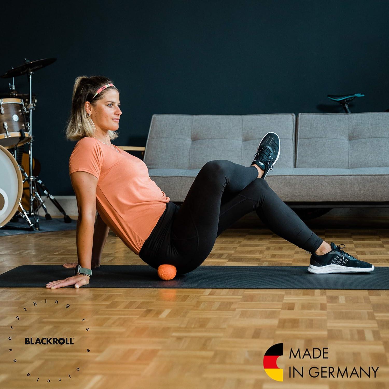 imageBlackroll  Trigger Point Ball 12 for Exercise and Muscle Recovery Deep Tissue Massager for Myofascial Release in The Shoulders Neck and Back 12cm 47quot Black32