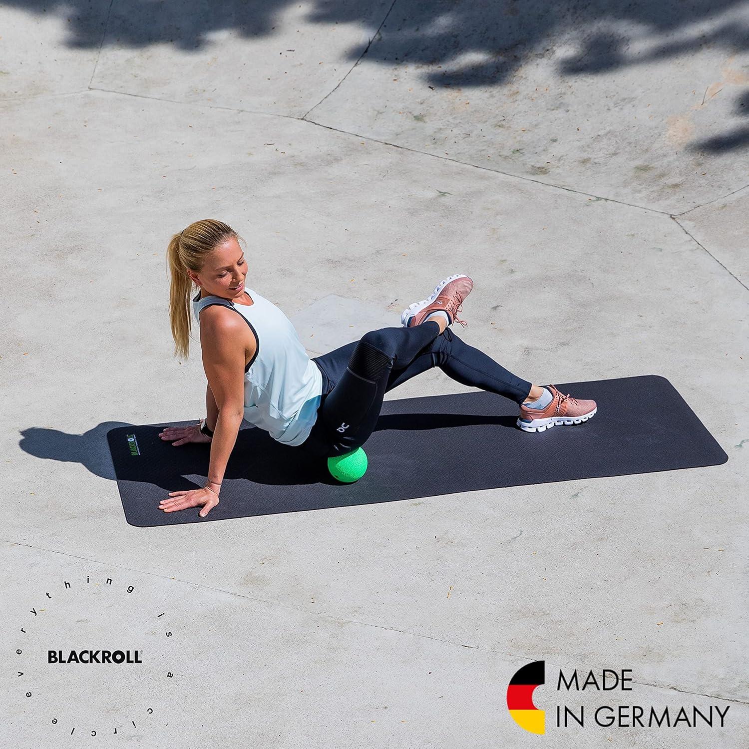 imageBlackroll  Trigger Point Ball 12 for Exercise and Muscle Recovery Deep Tissue Massager for Myofascial Release in The Shoulders Neck and Back 12cm 47quot Black47