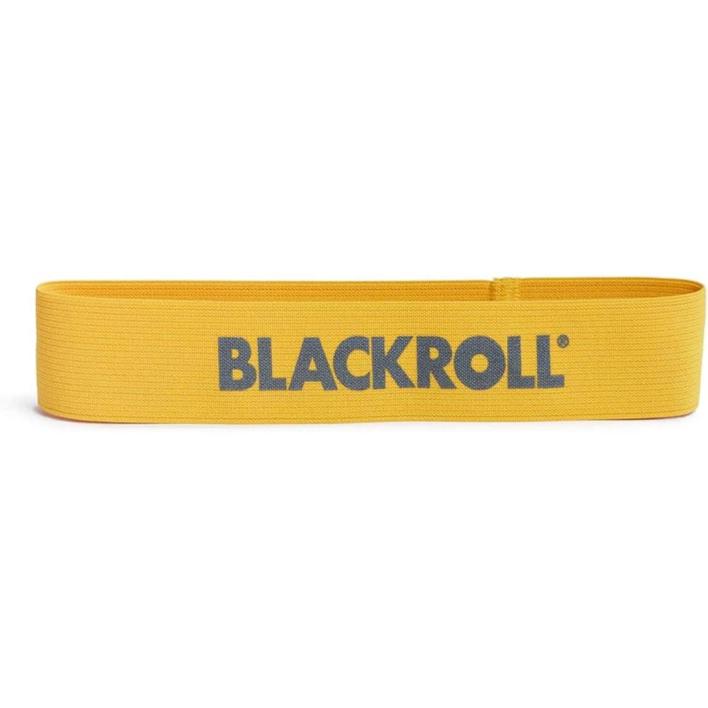 imageBLACKROLL  Loop Band Set Resistance Bands for Yoga Pilates Exercise Bands Set for Working Out Training and The Gym Booty Bands for Hip and Glutes for Men and Women Yellow