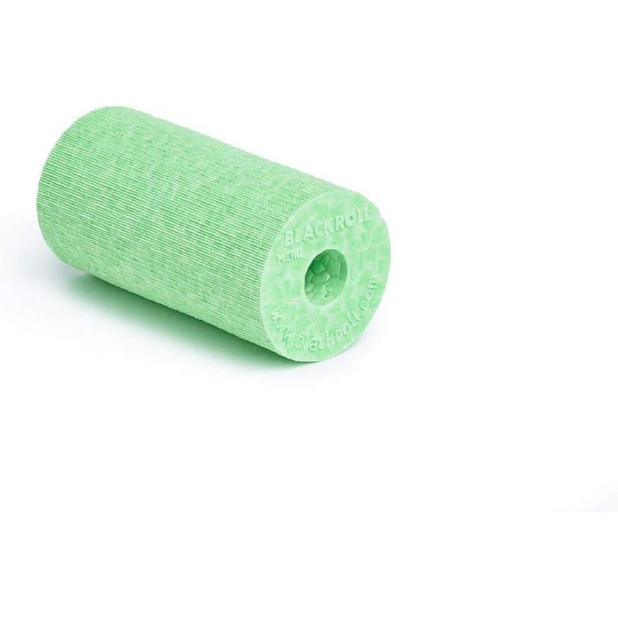 imageBLACKROLL  Micro Foam Roller Small Deep Tissue Massage Tool for Feet Hands and Arms Use for Travel Exercise and Muscle Recovery and Plantar Fasciitis Relief 6cm 23quot x 3cm 12quotGreen