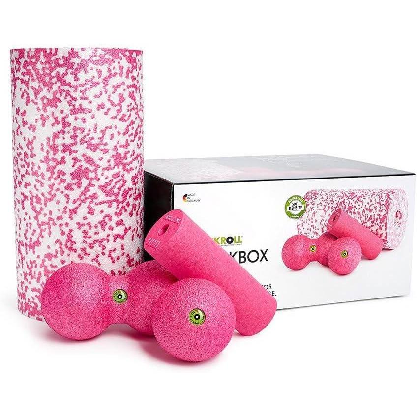 imageBLACKROLL Med Foam Roller BlackBox Set Massage Balls for Shoulders Trigger Point Muscle Knots Myofascial Release Muscle Strengthening ampamp Recovery Kit Muscle Recovery Pressure and Pain Relief