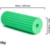 imageBLACKROLL  Mini Flow Foam Roller Portable Massage Tool for Feet Hands and Arms Ideal for Travel and Plantar Fasciitis Relief Great for Exercise Massage and Muscle Recovery 6quot x 2quotGreen