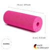 imageBLACKROLL  Mini Foam Roller Massage Tool for Feet Hands and Arms Ideal for Travel Size and Targeted Myofascial Release for Exercise Massage and Muscle Recovery 6quot x 2quot AzurePink