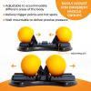imageactivelife  HighBaller Max Twin Ball Massager Adjustable Double Lacrosse Ball for Deep Tissue Massage Trigger Point Therapy and Myofascial Release