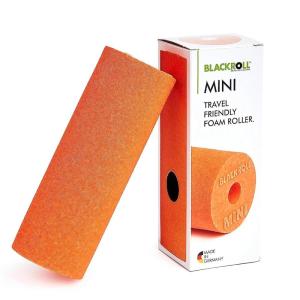 imageBLACKROLL  Mini Foam Roller Massage Tool for Feet Hands and Arms Ideal for Travel Size and Targeted Myofascial Release for Exercise Massage and Muscle Recovery 6quot x 2quot AzureOrange