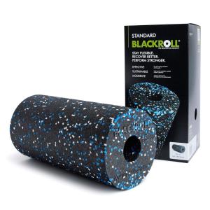 imageBLACKROLL  Standard Foam Roller  Myofascial Trigger Point Release Back Massage Perfect for Yoga Home Workouts Muscle Recovery BlackBlackWhiteBlue