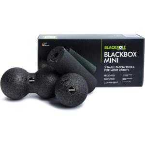 imageBLACKROLL Blackbox Mini Set  HighDensity Foam Rollers ampamp Massage Balls for Targeted Muscle Relief Trigger Point Release ampamp Recovery  Neck Back Shoulders Feet Arms Legs