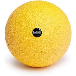 imageBlackroll  Trigger Point Ball for Exercise and Muscle Recovery Deep Tissue Massager for Myofascial Release in The Shoulders Neck and Back Ideal Plantar Fasciitis Relief Tool 47quot YellowYellow